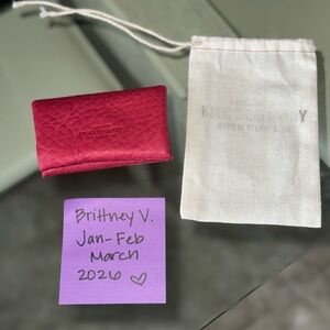 KMM & Co Rose Cypress Double Cardholder Wallet